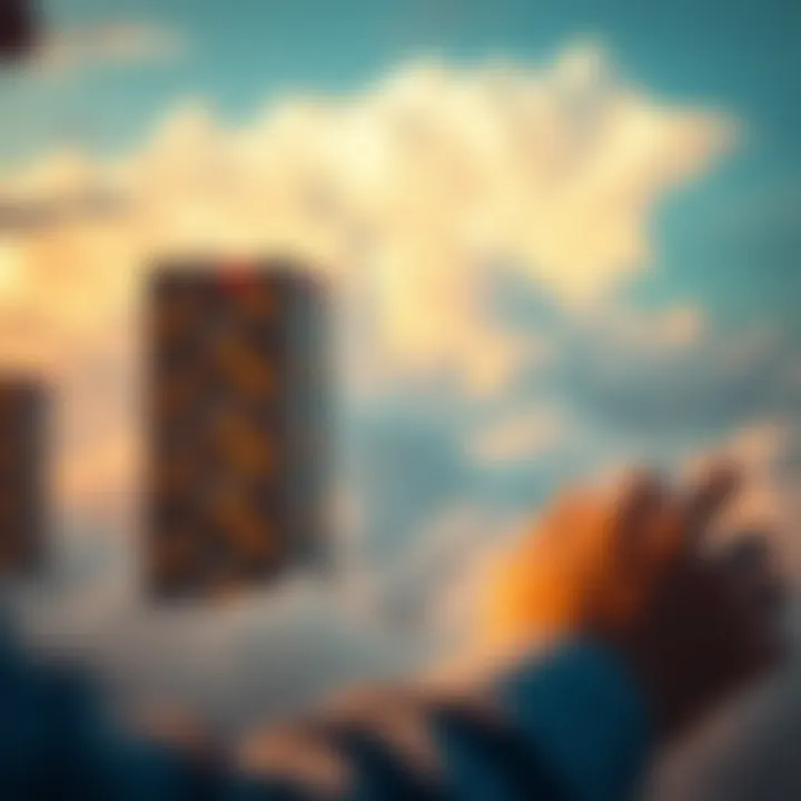 Exploring Cloud Computing Advantages Visual representation of cloud computing benefits