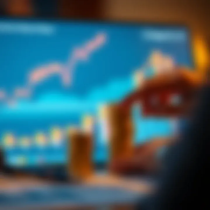 Analyzing Investment Returns An analytical graph showcasing investment returns