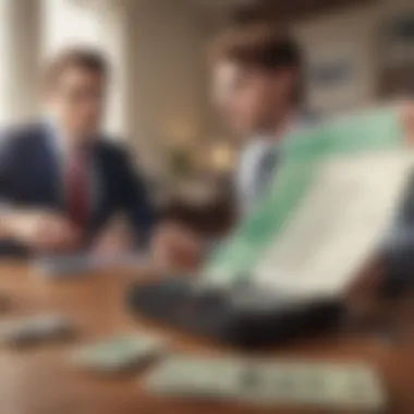 Financial Decision-Making A conceptual image representing financial decision-making and planning.
