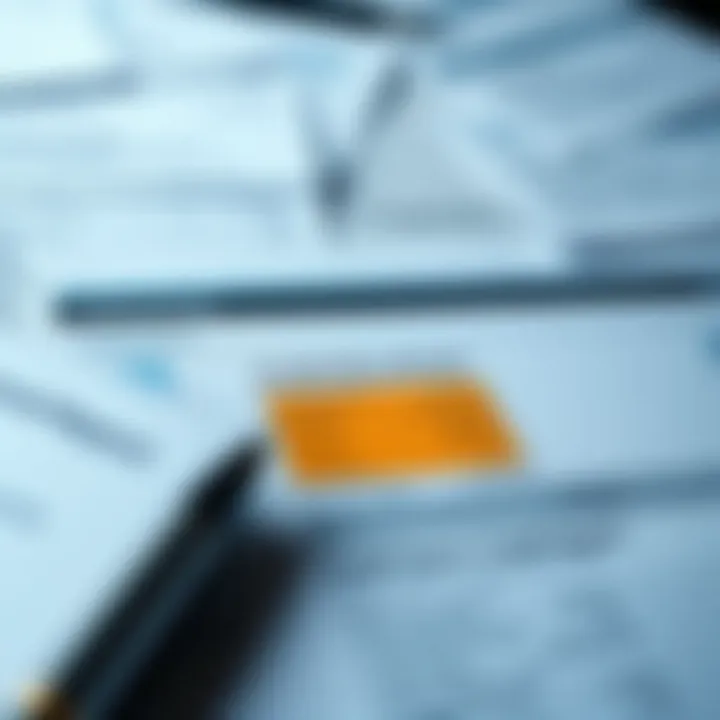 A detailed illustration of a credit report with highlighted inaccuracies