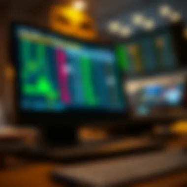 Visual representation of ticker symbol lookup tools and methodologies