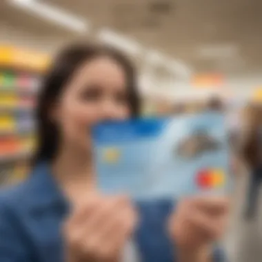 Highlighting the rewards program associated with the Walmart Mastercard