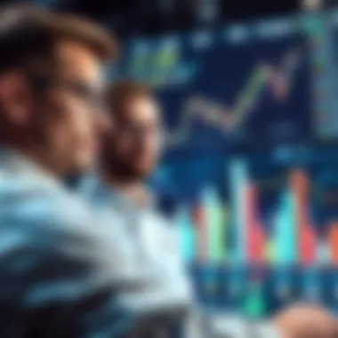 An analytical chart depicting key players in the tech industry