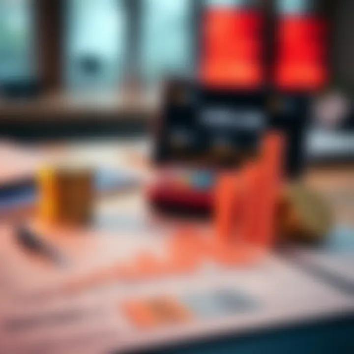 Graph showing credit utilization ratio