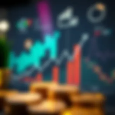 Graph illustrating cryptocurrency market trends for informed conversions