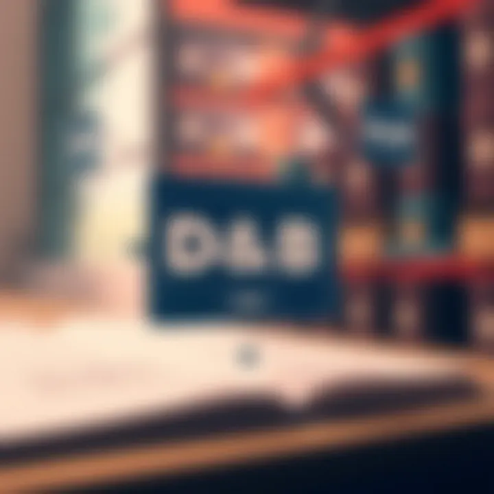 Data Flow in D&B Credit Report Generation Visual representation of data flow in D&B credit report generation