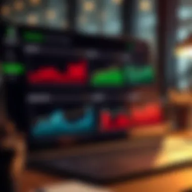 Visual Overview of Quicken Dashboard Quicken dashboard showcasing financial graphs