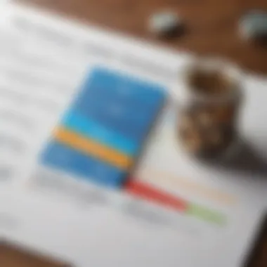 Implications of Average Savings Statistics Chart showing implications of average savings statistics
