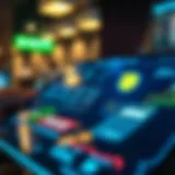 Innovative Digital Payment Interface Digital interface showcasing payment systems