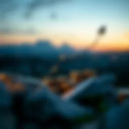 Conceptual representation of compound interest growth