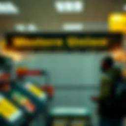 Detailed breakdown of Western Union fees at Publix