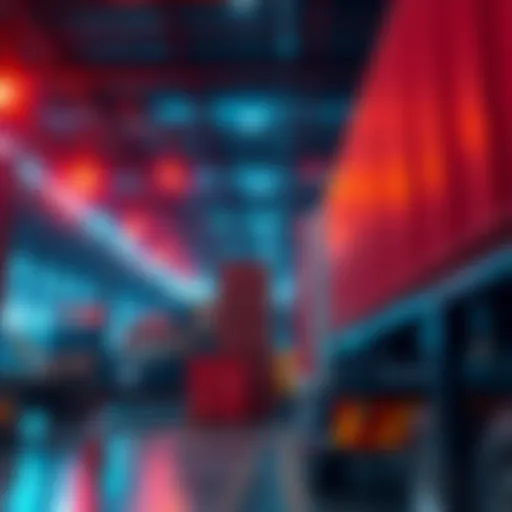 Complex Supply Chain Logistics A complex network of supply chain logistics