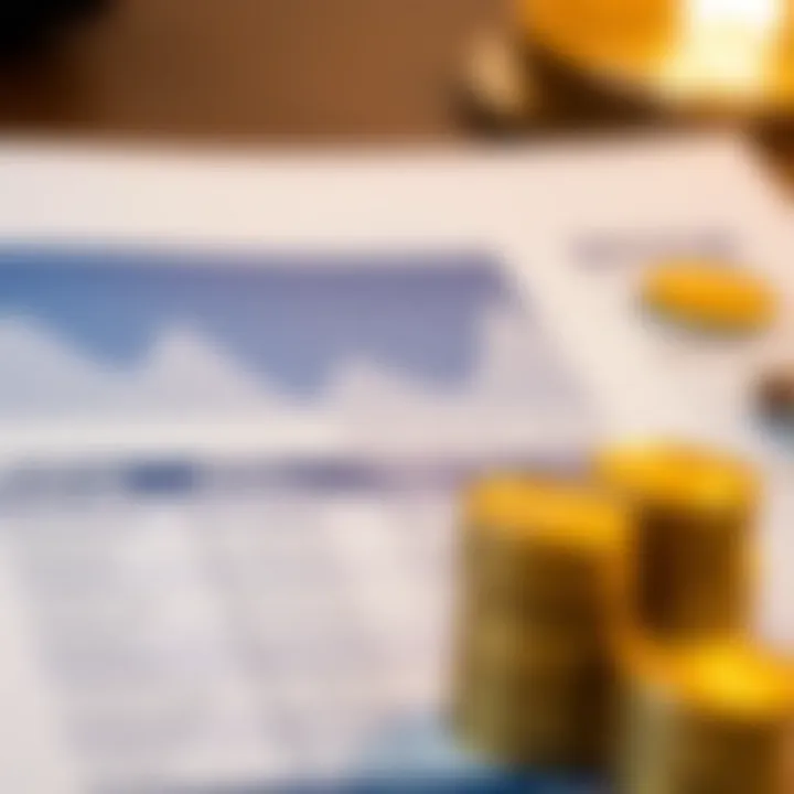 Comparison chart of interest rates for CD accounts