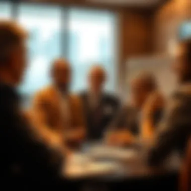 A group discussion about banking practices and consumer impact