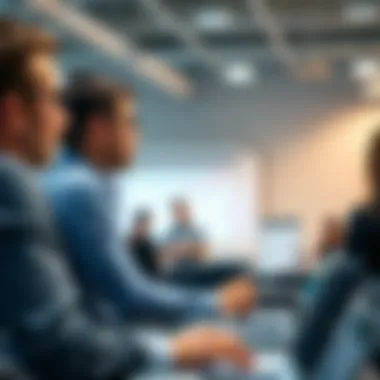 Corporate Skill Development A corporate training session focused on skill enhancement