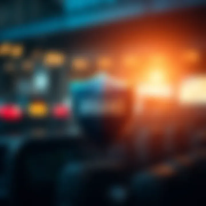 A shield symbolizing brand protection