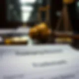 Legal documents representing trademark registration