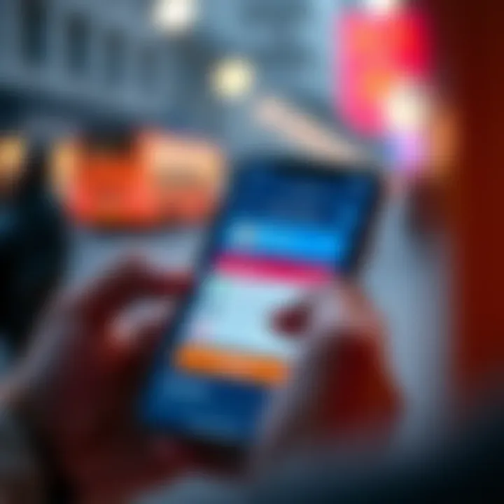 A close-up view of a smartphone displaying a money transfer application.