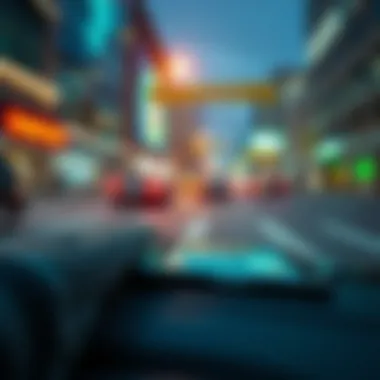 A conceptual image illustrating the speed of instant transactions via digital finance.