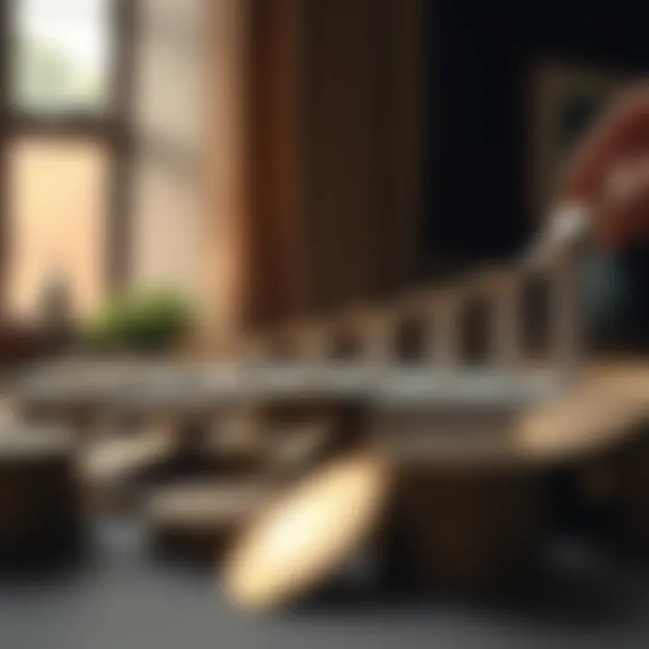 Visualization of compound interest effect over time