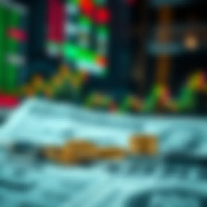 Concept of leveraging stock investments for liquidity