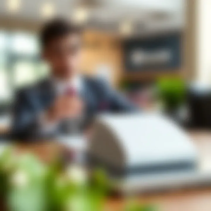 An illustration showing various check deposit methods