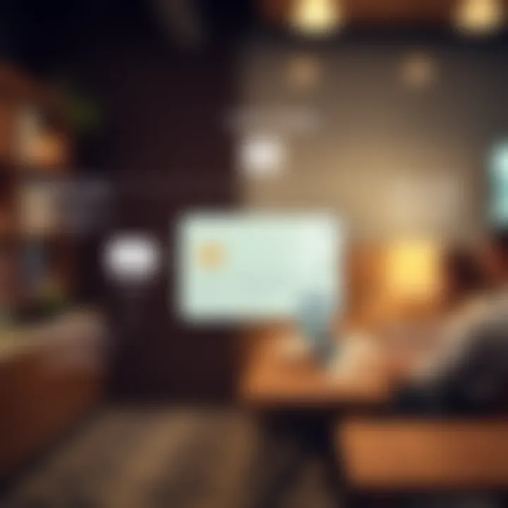 Diagram depicting the money transfer process using a prepaid card