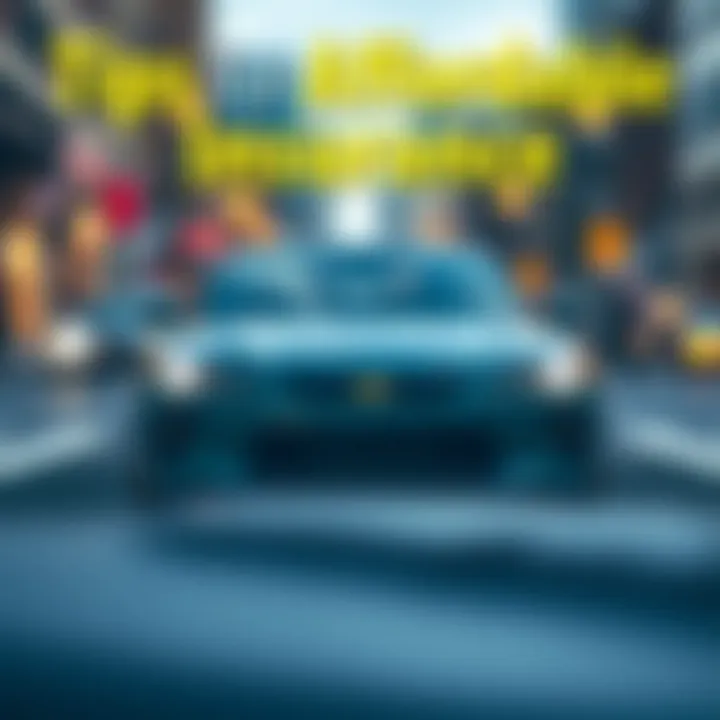 Tips for Affordable Insurance An infographic illustrating tips for finding inexpensive temporary car insurance