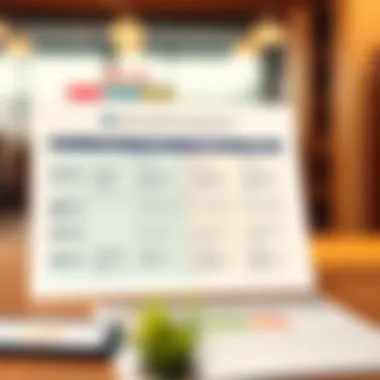 A diagram showing the comparison of various health plans