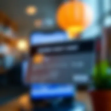 Illustration of a secured credit card concept