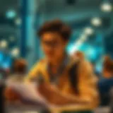 Exploring Loan Options for Students Student exploring loan options