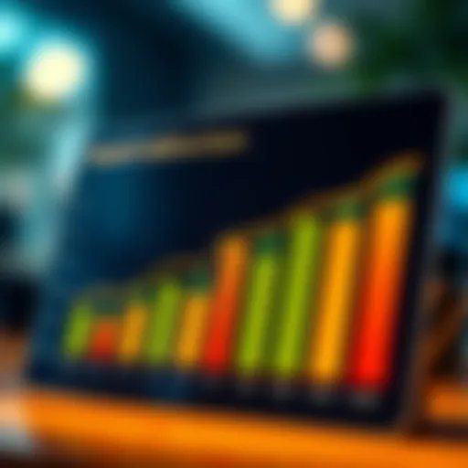 Understanding Your Credit Score Illustration depicting a credit score chart with fluctuating values