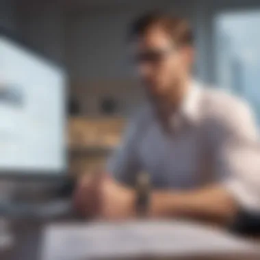 Managing Contracts Effectively Freelancer reviewing contracts