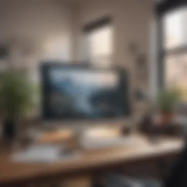 Inspiring Freelance Workspace Creative workspace setup