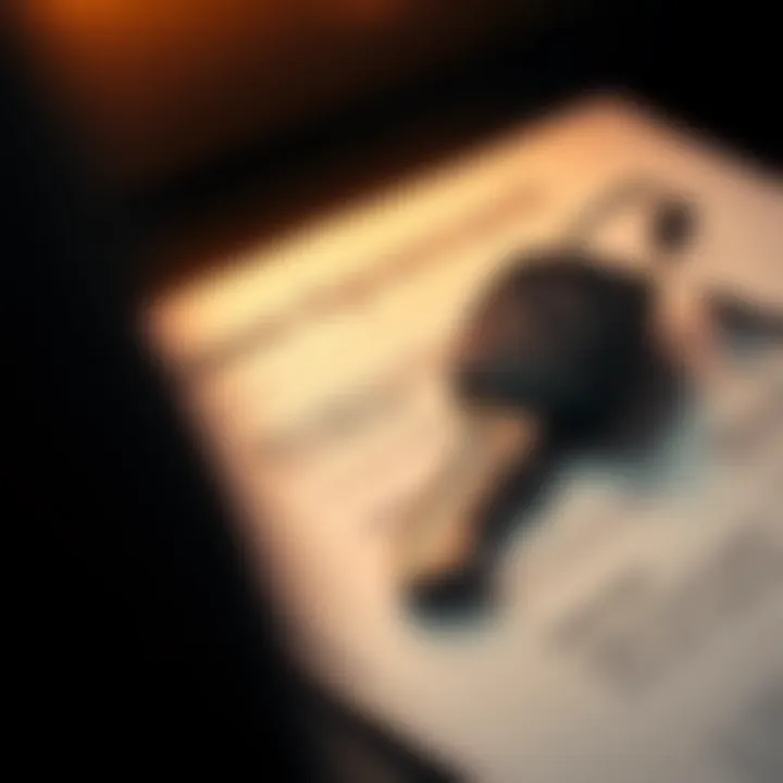 Key to Ownership: Lease Agreement Insights A close-up of a vehicle's key and lease agreement, representing the decision-making process