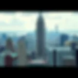 Luxury Condominiums in NYC Skyline Skyline view of luxury condominiums in NYC