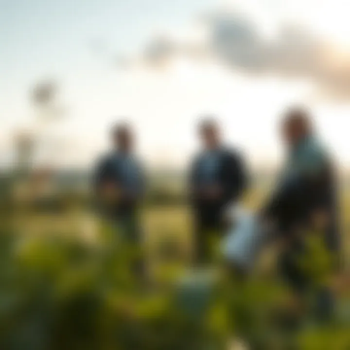 Navigating Legal Aspects of Land Purchase Meeting with legal advisors discussing property regulations