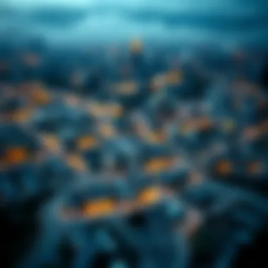 Map highlighting zoning regulations