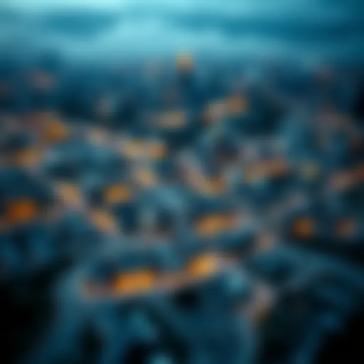 Map highlighting zoning regulations