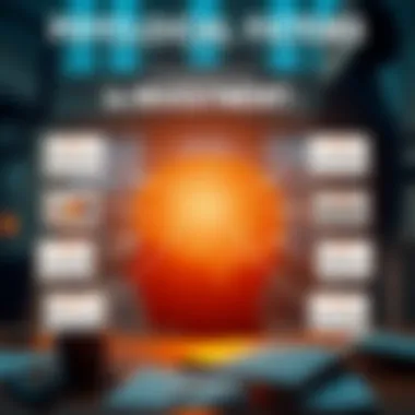 An infographic depicting psychological factors influencing investor behavior.