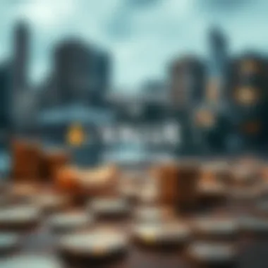 A conceptual diagram illustrating value investing principles.