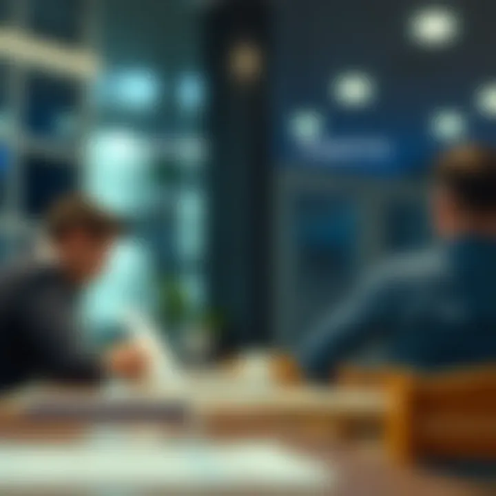 Conceptual illustration of active vs passive management