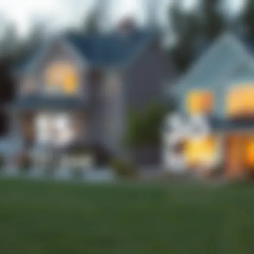 Comparative Analysis of Mortgage Terms Visual comparison of 15-year and 30-year mortgage rates