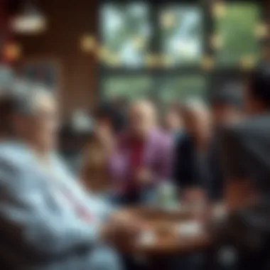 Conceptual illustration of health cost sharing in a community setting