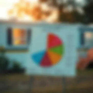 A pie chart illustrating financing options and implications for mobile homes
