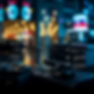 Conceptual diagram of dropshipping logistics