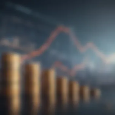 Graph illustrating fluctuations in refinance rates