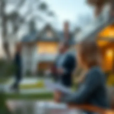 Visual representation of the roles of real estate agents in home buying