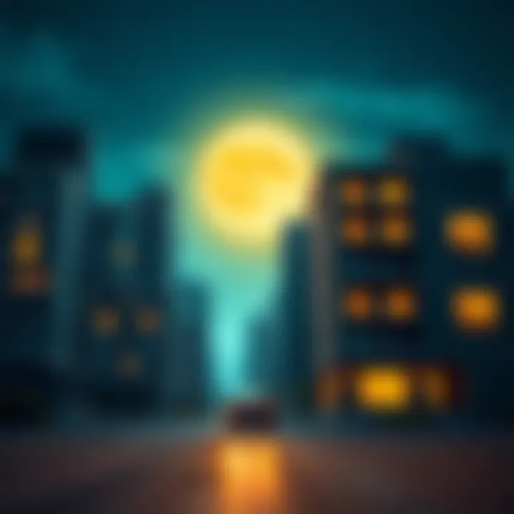 An infographic displaying investment strategies in real estate