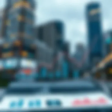 A graph illustrating market trends and performance metrics in real estate